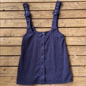 Forever 21 corduroy jumper